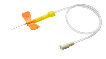 Kawasumi Safety Winged Blood Collection Set closeup